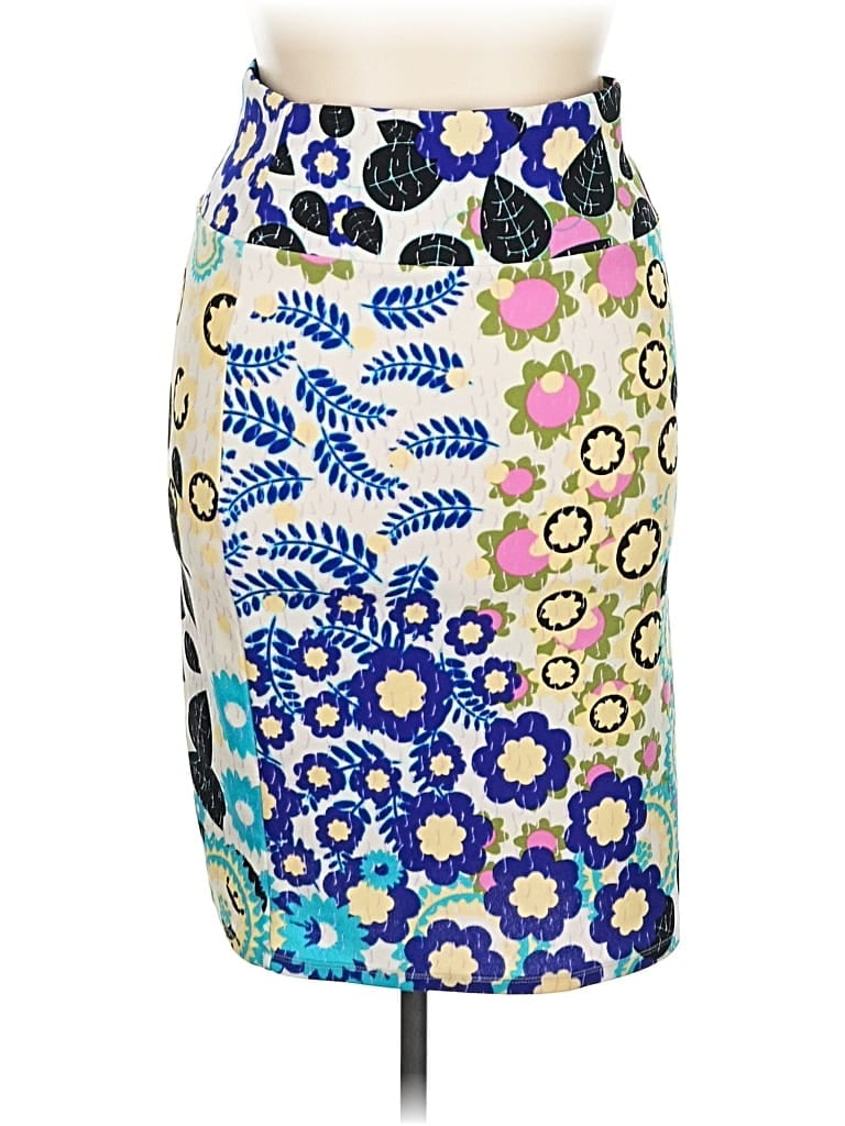 Pre-owned Lularoe Casual Skirt In Blue