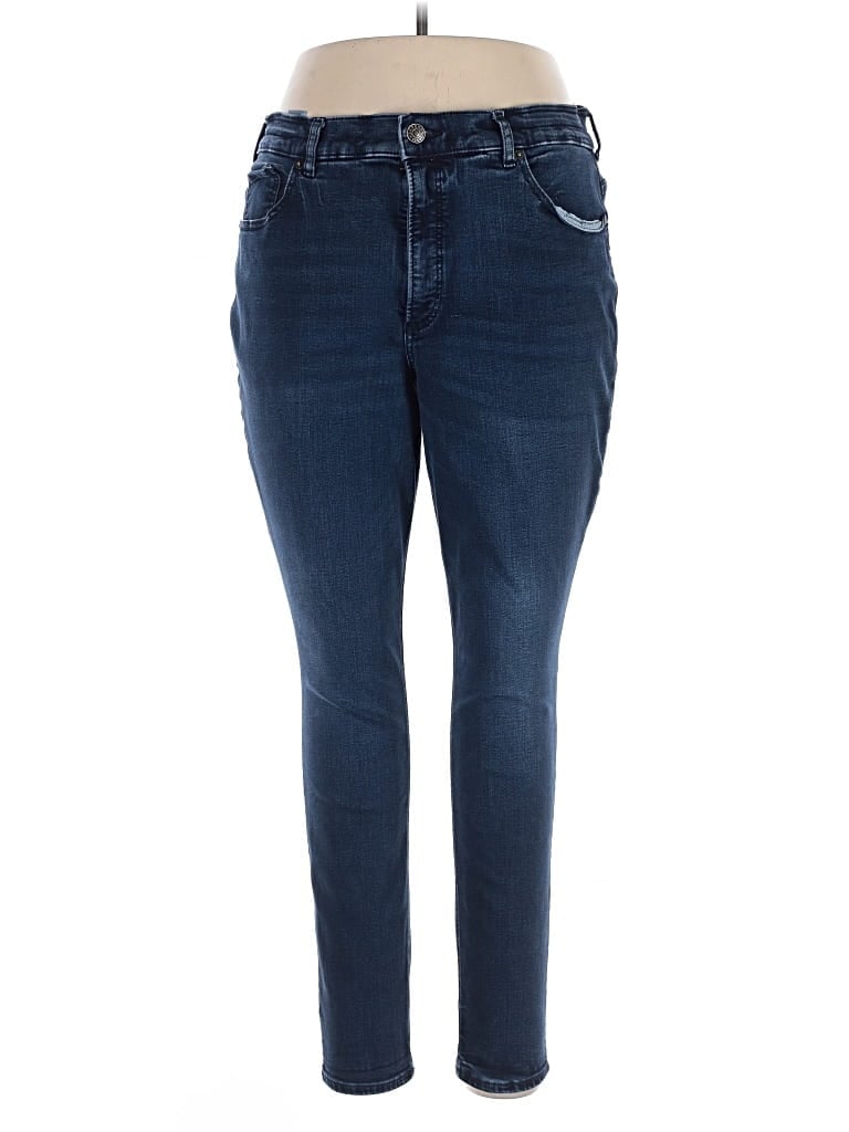 Pre-owned Express Jeans In Blue