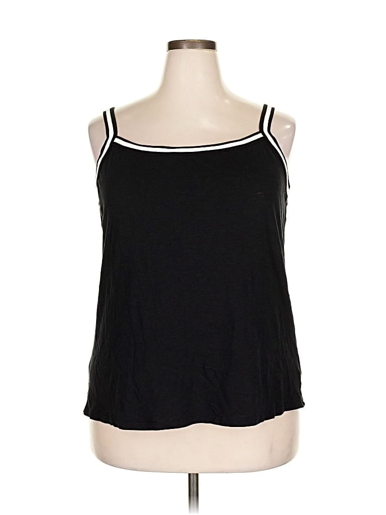 Pre-owned Torrid Tank Top Black Strapless Neckline Tops