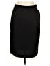 Sunny Leigh Solid Black Casual Skirt Size 8 (petite) - photo 1