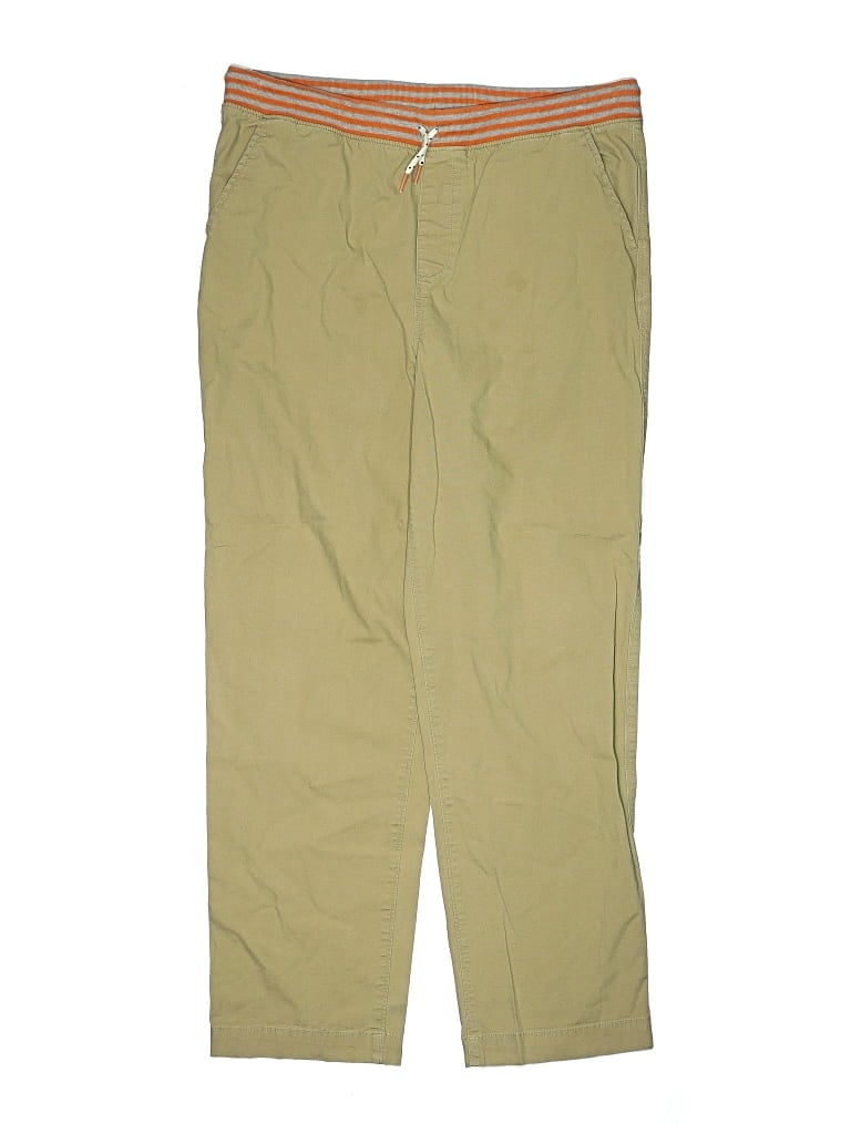 Pre-owned Lands' End Kids' Khaki Pant In Brown