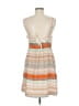 O'Neill 100% Polyester Stripes Tan Casual Dress Size 9 - photo 2