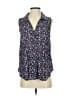 Assorted Brands Blue Sleeveless Blouse Size S - photo 1