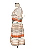 O'Neill 100% Polyester Stripes Tan Casual Dress Size 9 - photo 5
