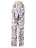 Assorted Brands Floral Ivory Blue Casual Pants Size S - photo 2