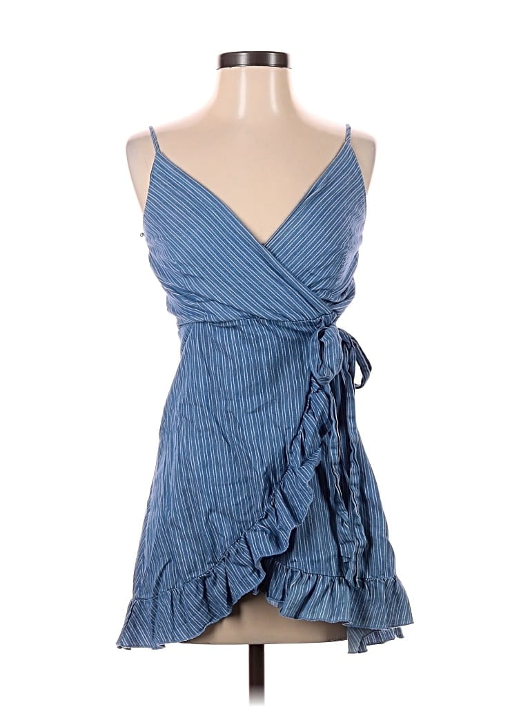 Pre-owned Altar'd State Casual Dress In Blue