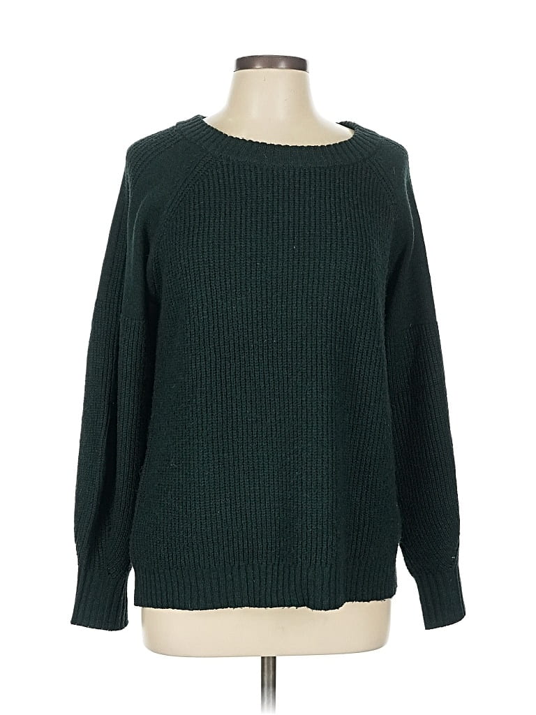 Pre-owned Pink Clover Pullover Sweater In Green