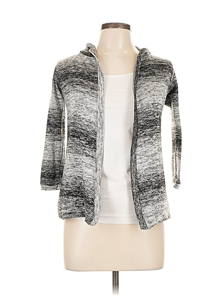 Pre-owned Haani Cardigan Sweater In Gray