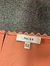 Reiss 100% Polyester Orange Sleeveless Blouse Size 8 - photo 7