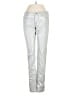 Blue Pearl Metallic Silver Jeans Size 26 waist - photo 1