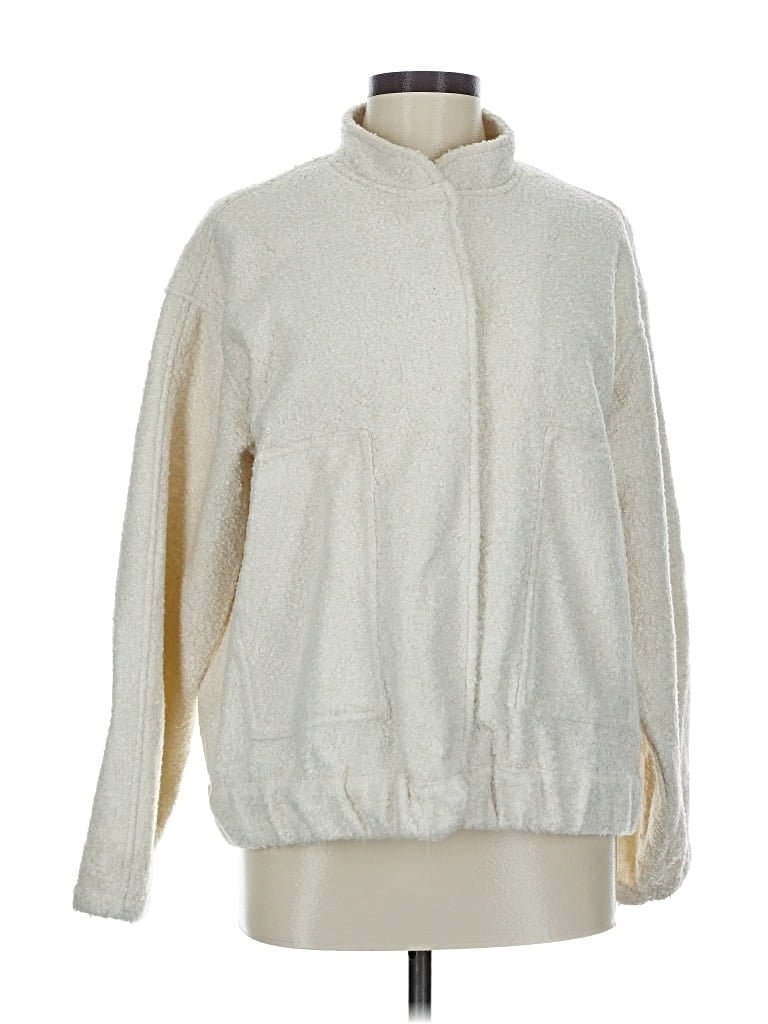 Pre-owned Unbranded Track Jacket In White