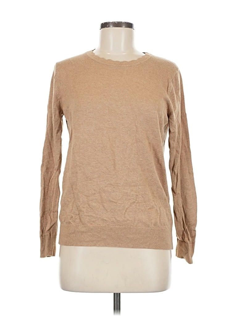 Pre-owned Banana Republic Factory Store Long Sleeve T-shirt In Brown