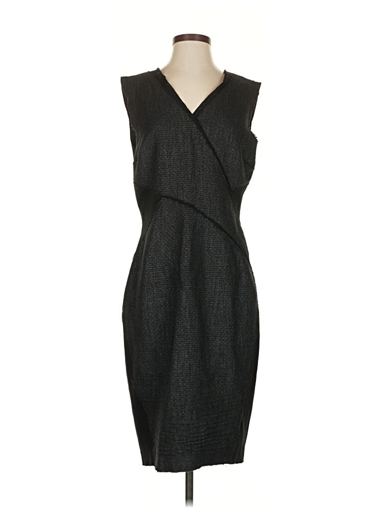 Pre-owned Elie Tahari Cocktail Dress In Gray