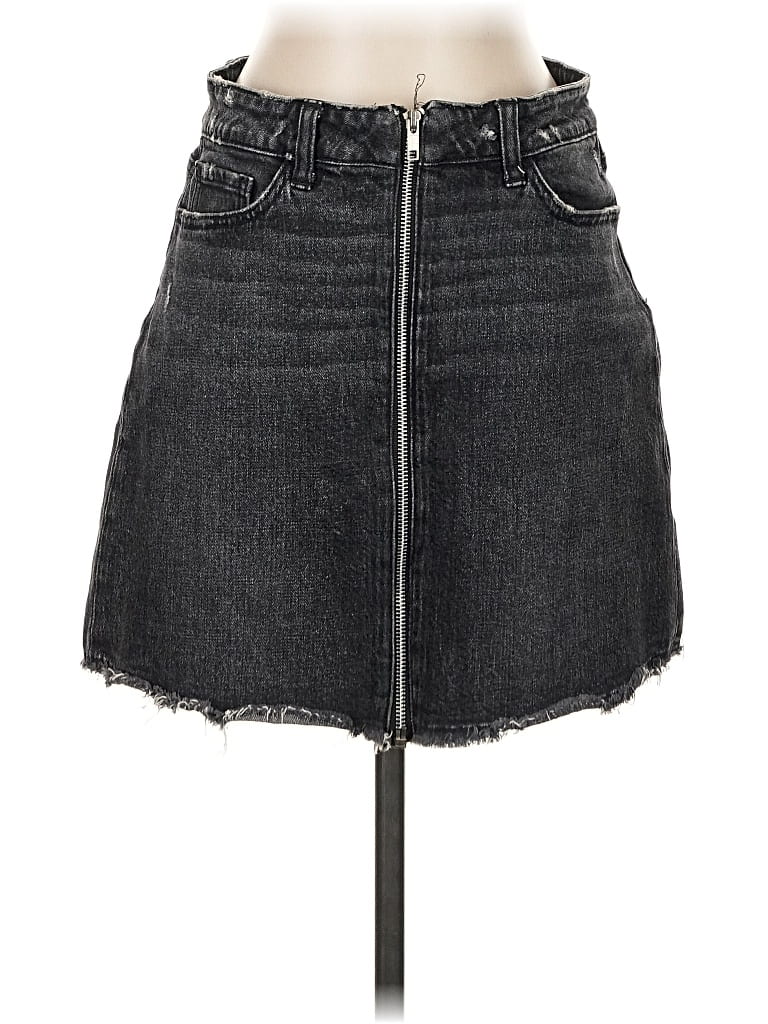 Pre-owned Paige Denim Skirt In Black