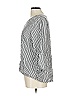 Apt. 9 100% Rayon Silver 3/4 Sleeve Blouse Size L - photo 5