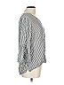 Apt. 9 100% Rayon Silver 3/4 Sleeve Blouse Size L - photo 4