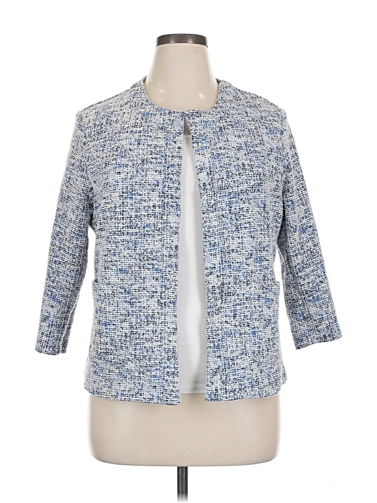 Pre-owned Soho Apparel Ltd Blazer Jacket In Blue