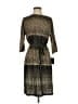 MG Animal Print Gold Black Casual Dress Size S - photo 1