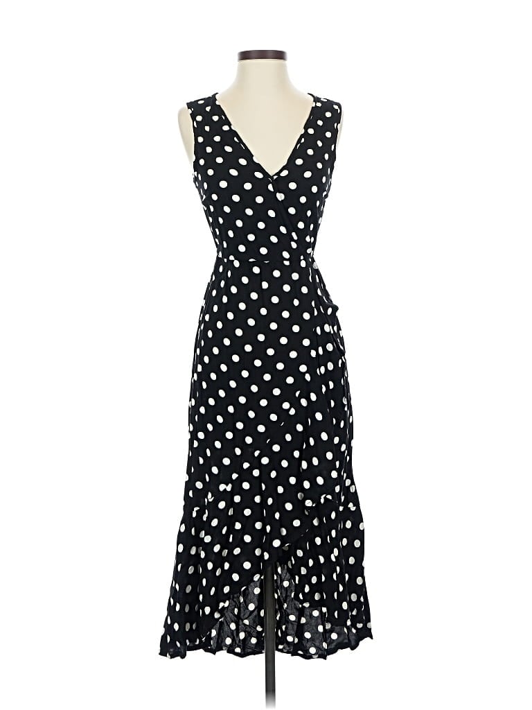 Pre-owned Band Of Gypsies Casual Dress In Black