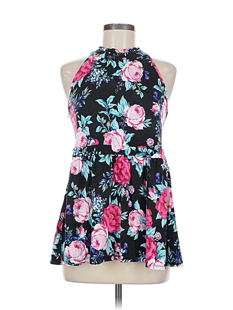 Pre-owned Torrid Sleeveless Blouse In Black