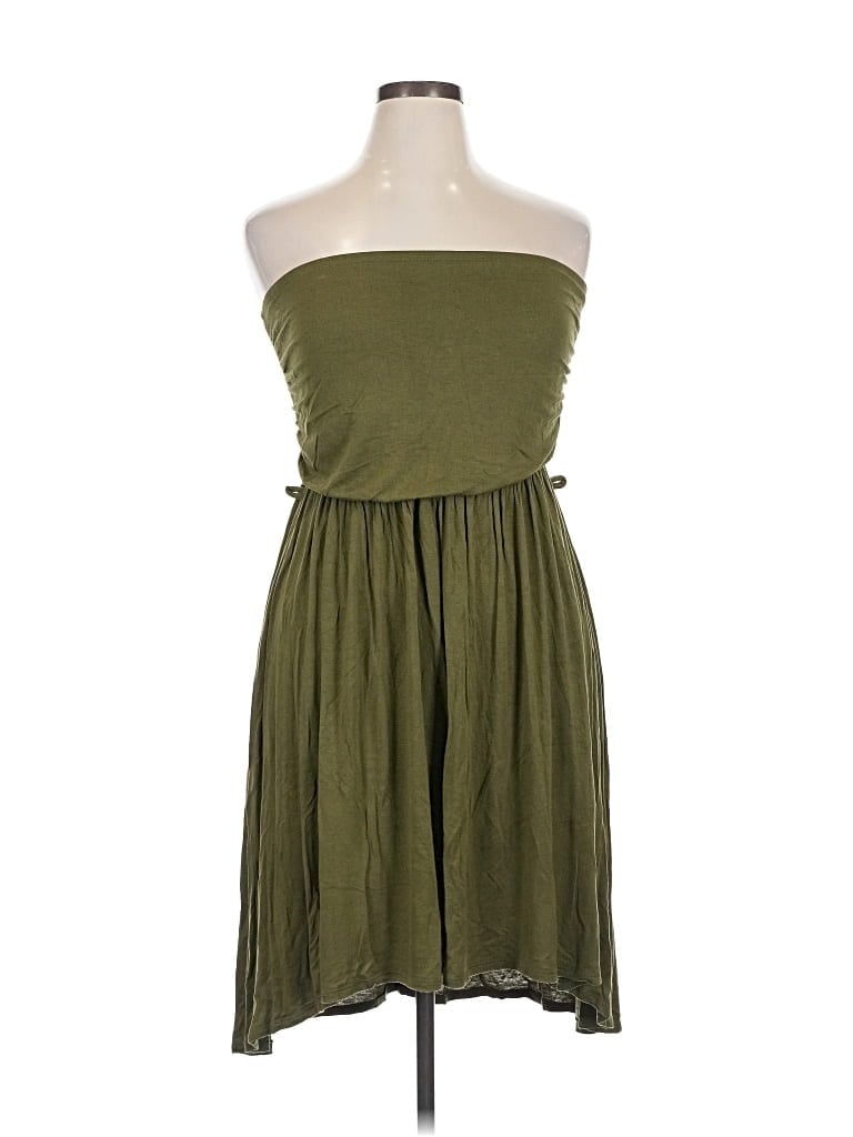 Pre-owned Andrea Casual Dress In Green