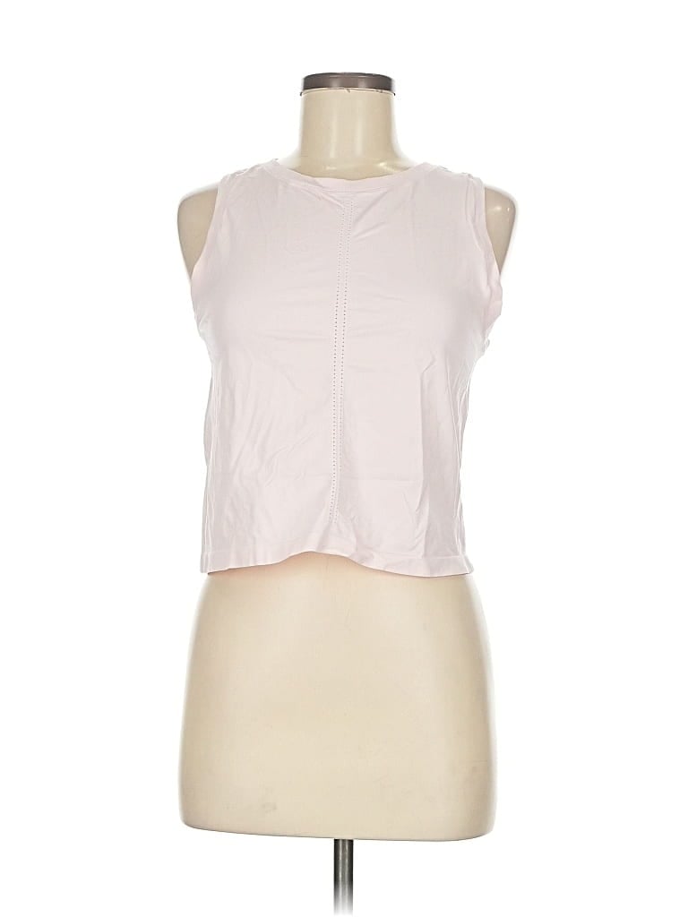 Pre-owned Yogalicious Sleeveless T-shirt In Pink