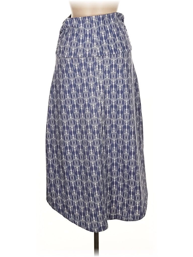 Pre-owned Eddie Bauer Casual Skirt In Blue