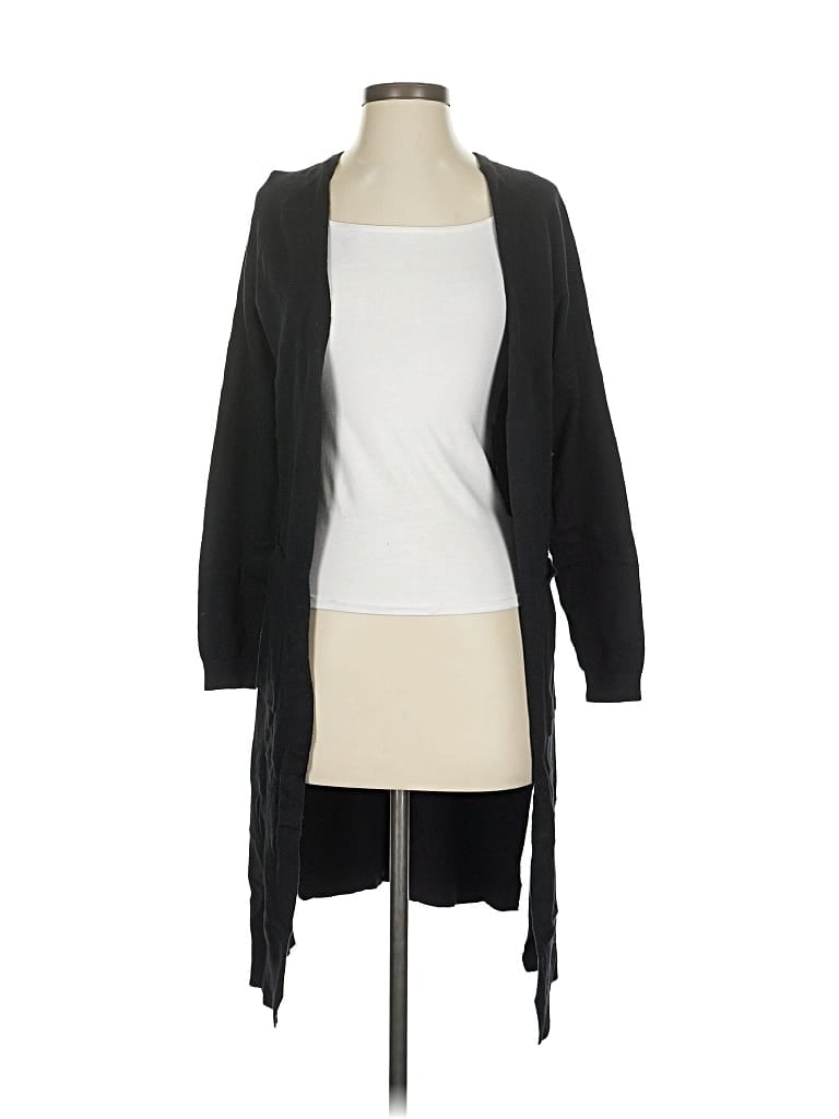 Pre-owned Love Tree Cardigan Sweater In Black