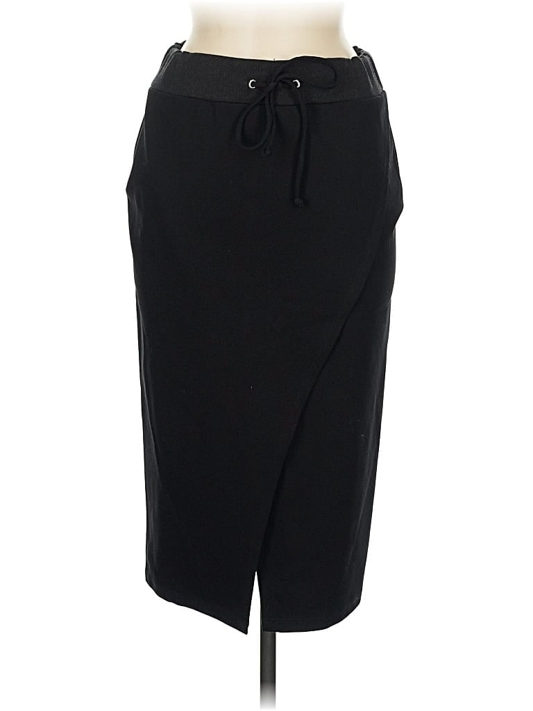 Pre-owned Monrow Casual Skirt In Black