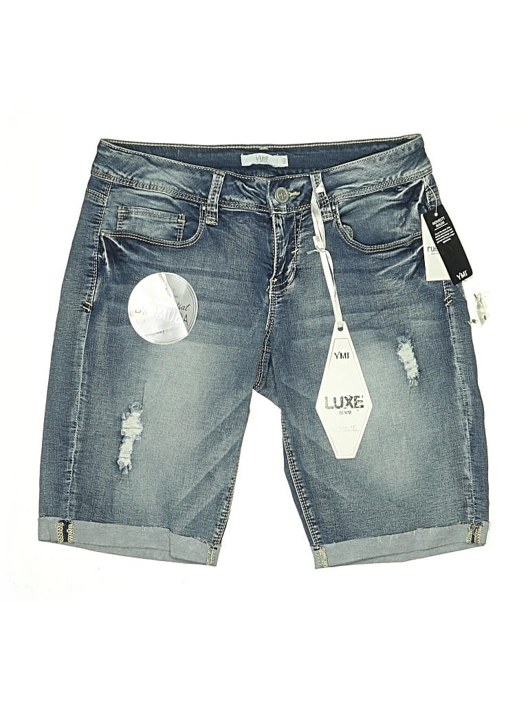Pre-owned Ymi Denim Shorts In Blue