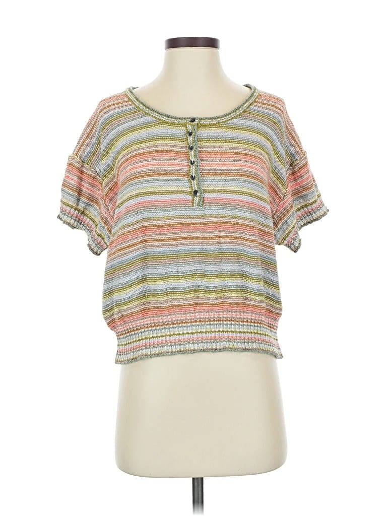 Pre-owned Daily Practice By Anthropologie Pullover Sweater In Green