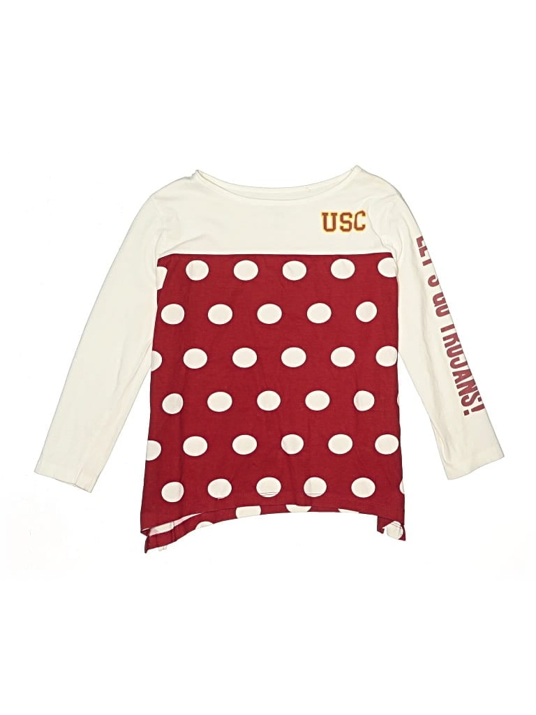 Pre-owned Garb Kids' Long Sleeve T-shirt In Red
