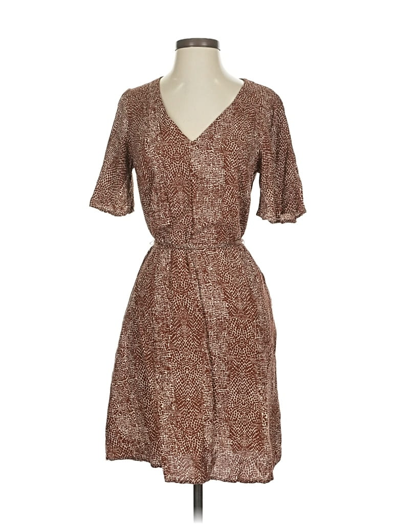 Pre-owned A New Day Casual Dress In Brown
