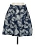 MICHAEL Michael Kors 100% Polyester Tie-dye Blue Denim Skirt Size 4 - photo 1