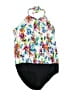Athena White One Piece Swimsuit Size 24 waist - photo 1