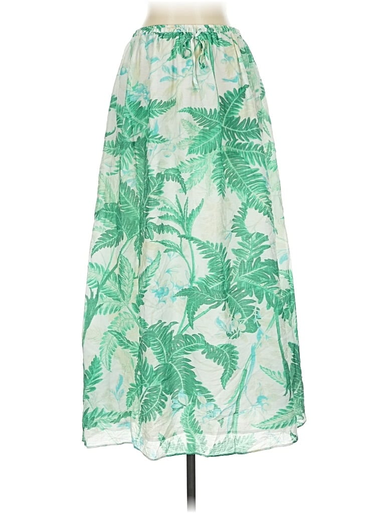 Pre-owned H&m Casual Skirt In Green