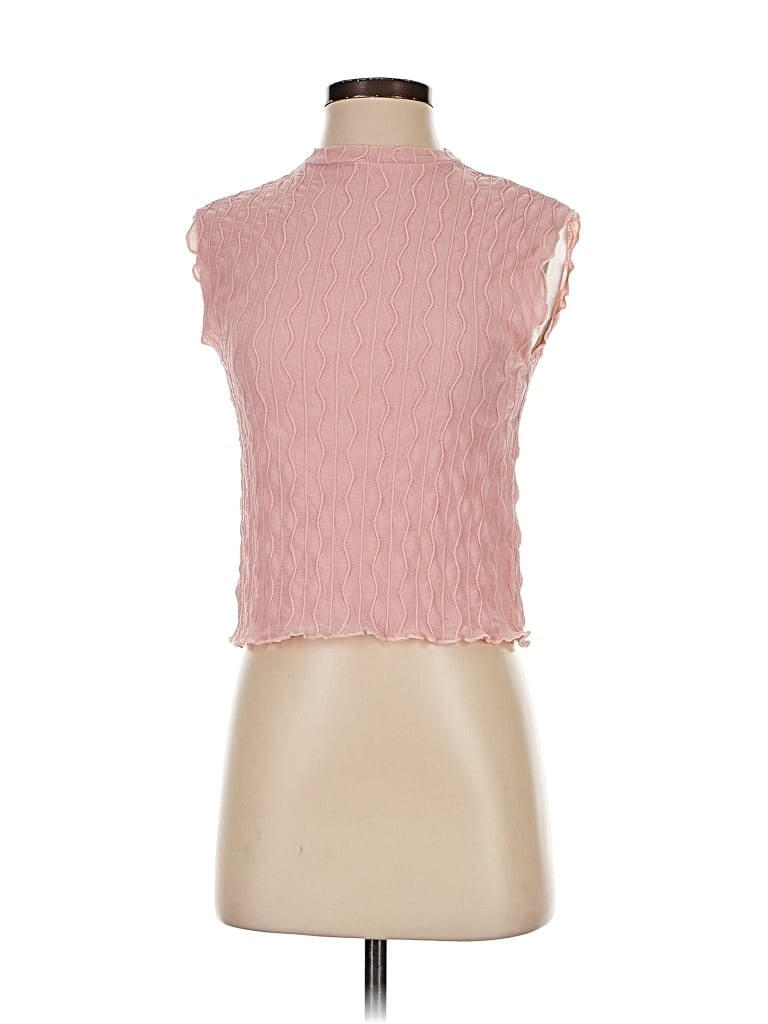 Pre-owned Second Skin Sleeveless Blouse In Pink