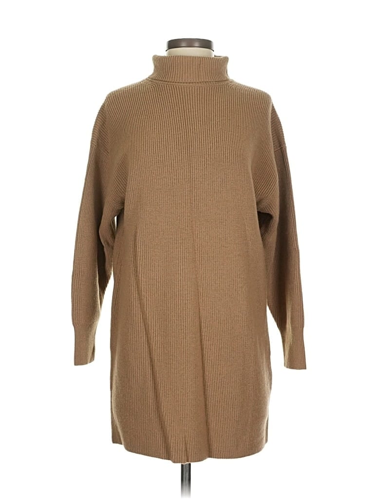 Pre-owned Babaton Casual Dress In Brown