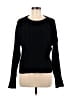 DKNY 100% Polyester Black Teal Pullover Sweater Size M - photo 1