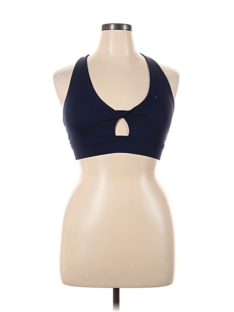 Pre-owned Fabletics Tank Top Blue Halter Neckline Tops