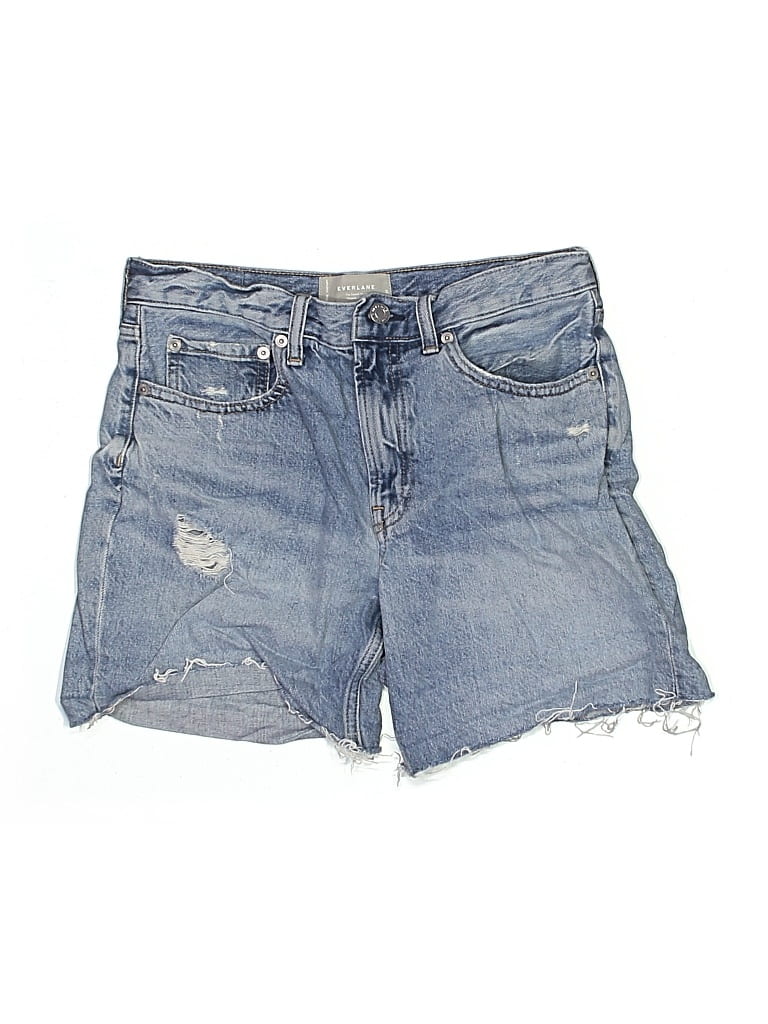 Pre-owned Everlane Denim Shorts In Blue