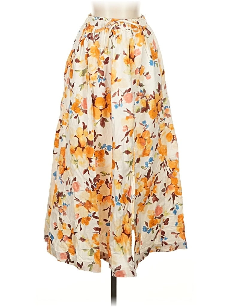 Pre-owned Abercrombie & Fitch Casual Skirt In Yellow