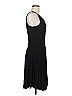 Coercion Solid Black Cocktail Dress Size M - photo 4