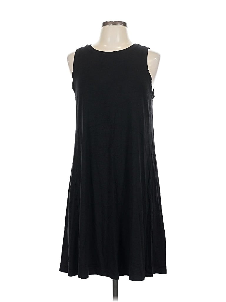 Pre-owned Ann Taylor Loft Outlet Casual Dress In Black