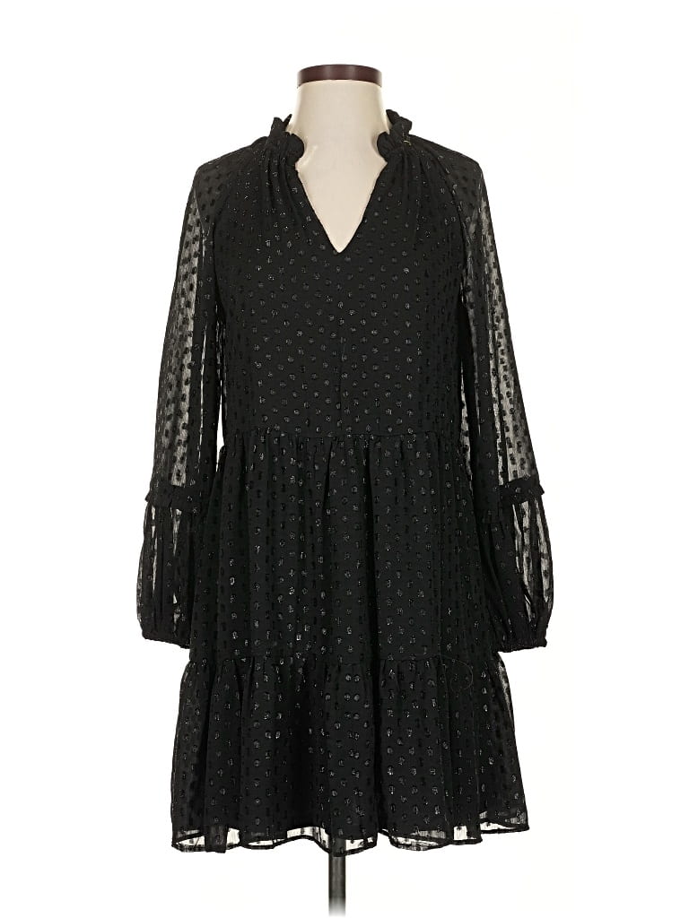 Pre-owned Msk Casual Dress In Black