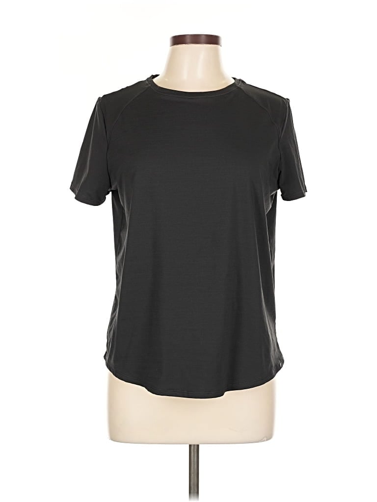 Pre-owned Zella Active T-shirt In Gray