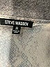 Steve Madden 100% Polyester Animal Print Ivory Silver Cocktail Dress Size S - photo 7