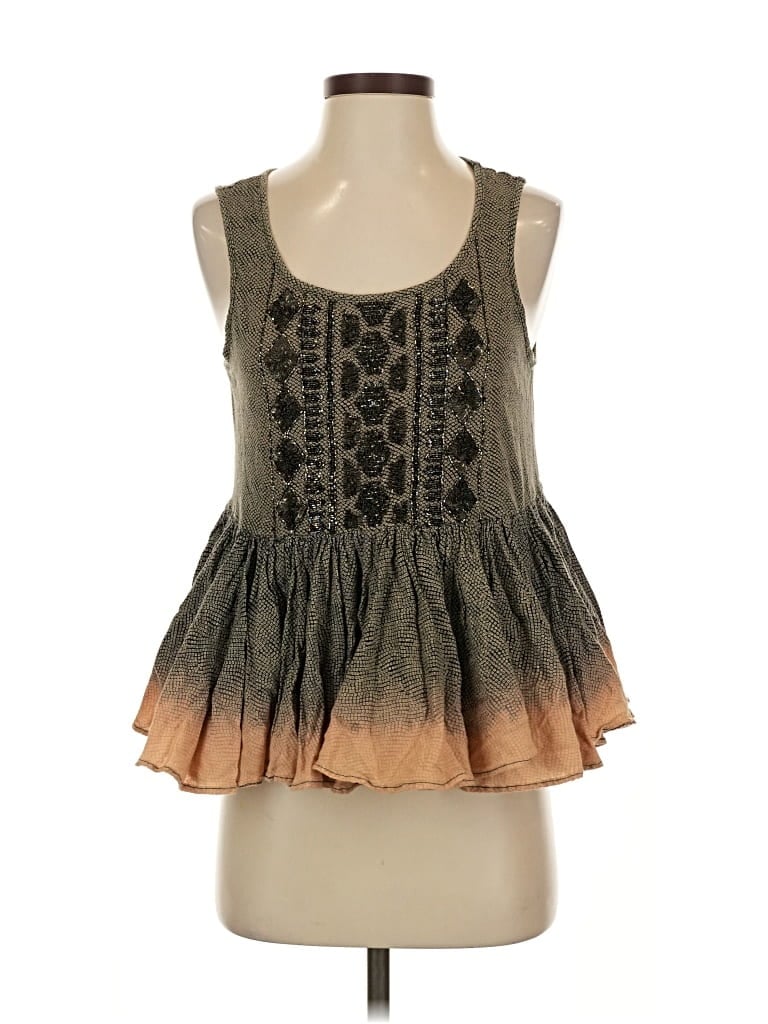 Pre-owned Akemi + Kin Sleeveless Blouse In Gray
