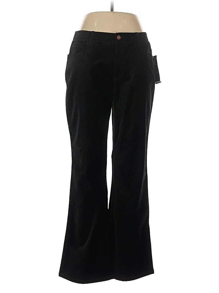 Jones New York Signature Casual Pants In Black