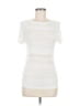 Under Skies Ivory Short Sleeve Top Size M - photo 1